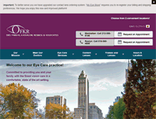 Tablet Screenshot of eyewise.com